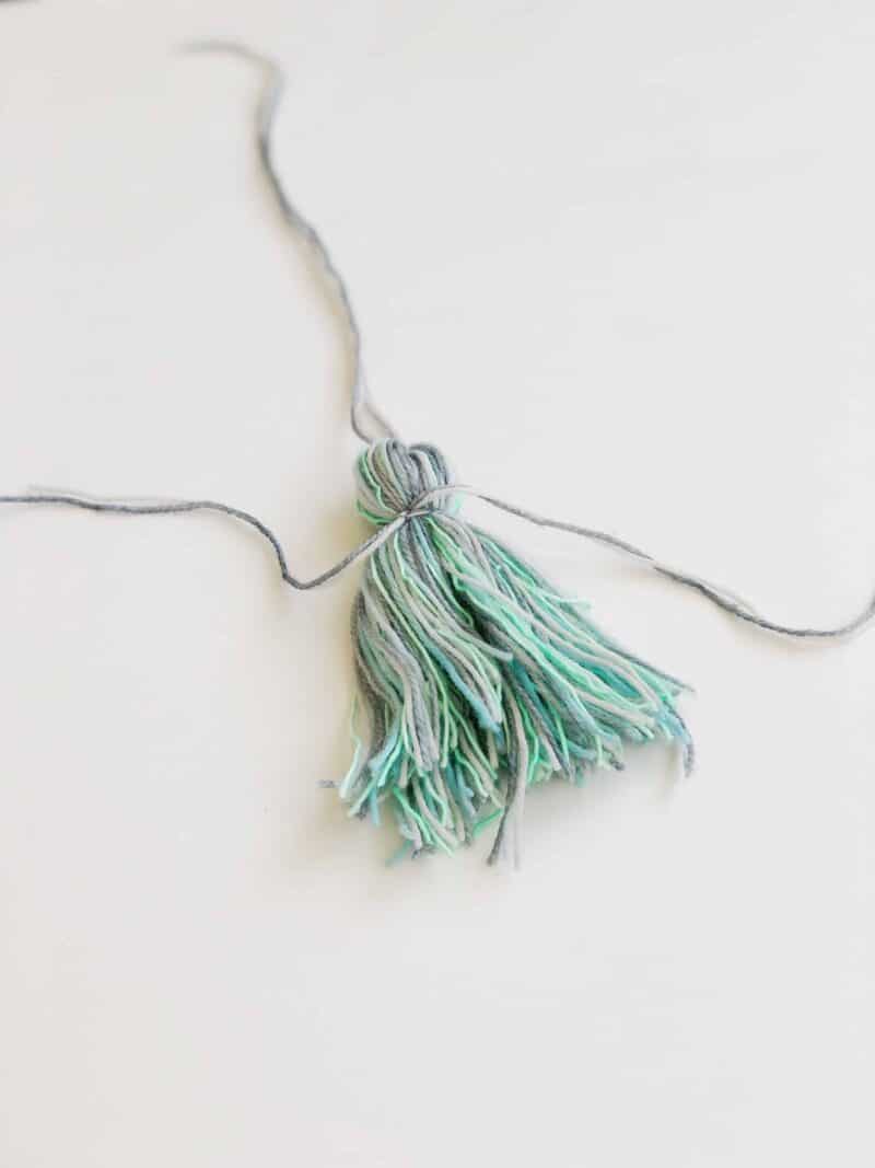 How to Make a Tassel with Yarn - in 5 Minutes - Whimsy North