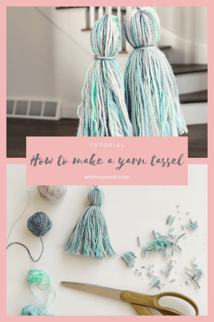 Quick Craft: 2 Minute Yarn Tassel