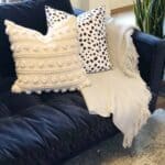 Chunky Bobble Pillow Free Knitting Pattern