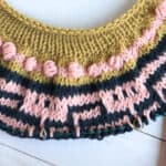 How to do mosaic knitting